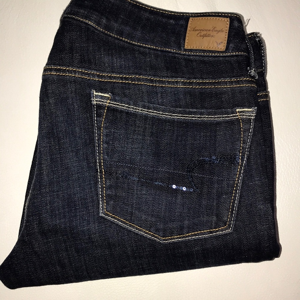 American Eagle Skinny Kick Stretch Jeans